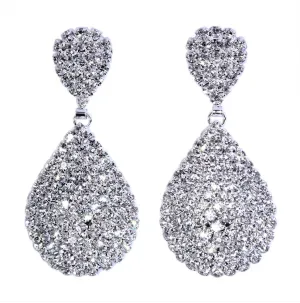 #15074 - Stone Teardrop Earring