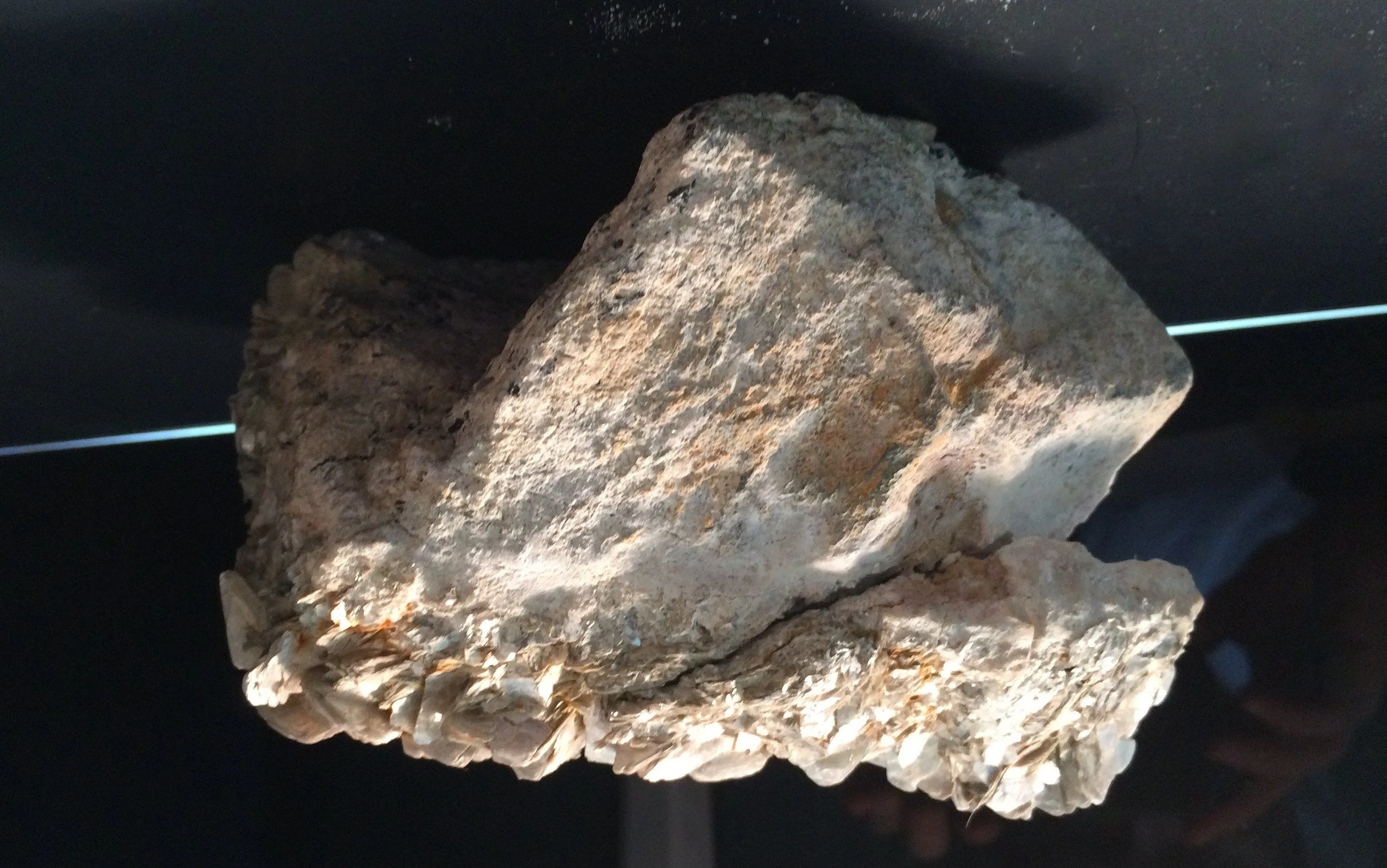 Aquamarine with Muscovite Gilgit, Pakistan