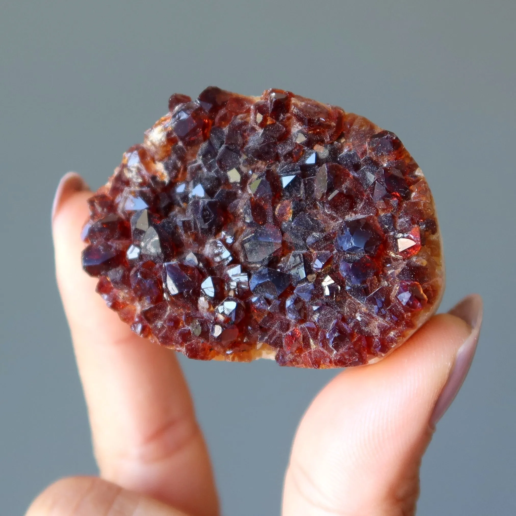 Citrine Cabochon Cluster Sweet Abundance Stone