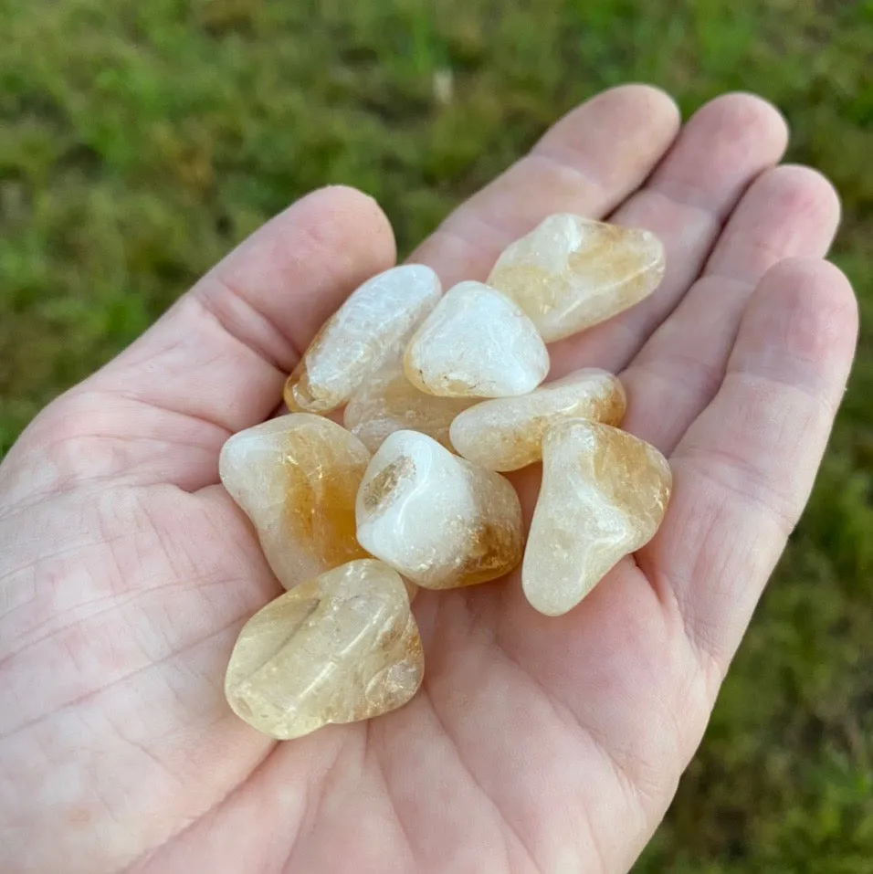 Citrine Tumbled / Tumble Stone / Tumbles