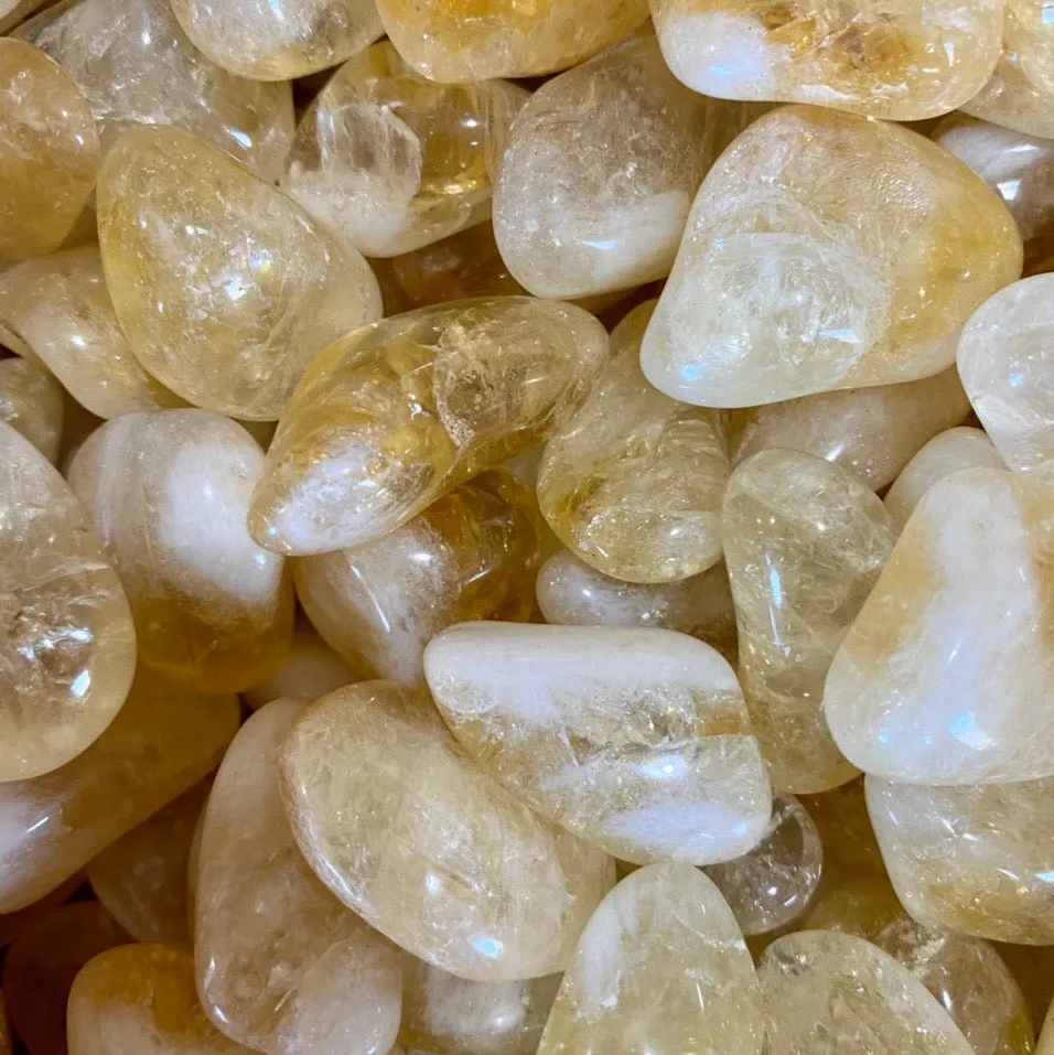 Citrine Tumbled / Tumble Stone / Tumbles
