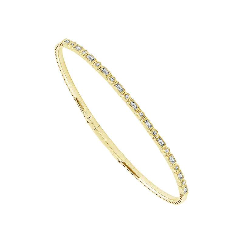 Diamond Bangle Bracelets