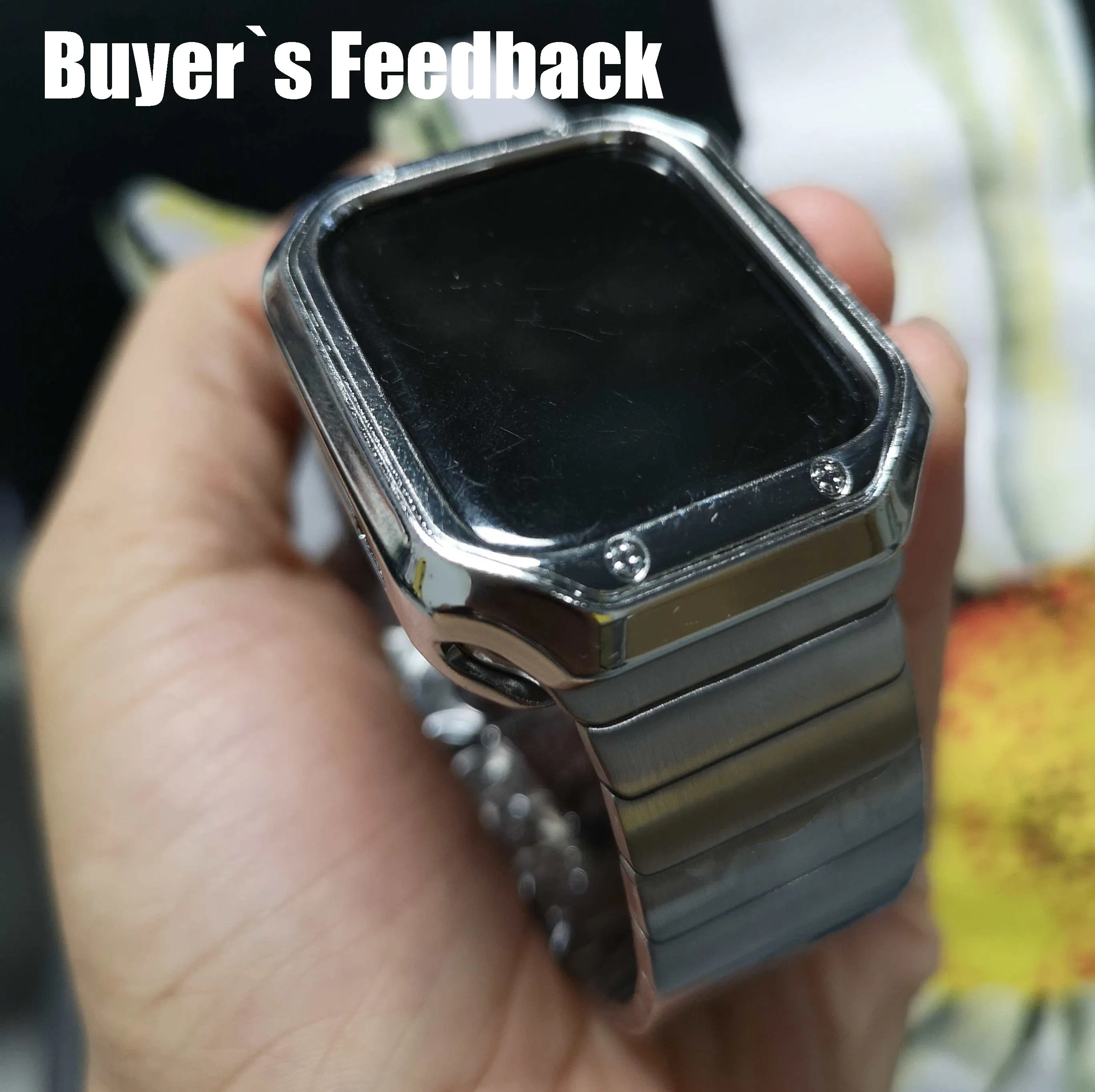Premium Steel Strap for Series 10 9 8 7 6 5 Butterfly Metal Bracelet Watchbands